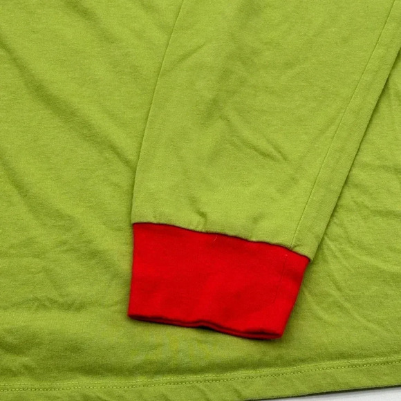 Dr Seuss THE GRINCH Mens Christmas Holiday MERRY WHATEVER PJ Pajama Top Size XL - Picture 3 of 7